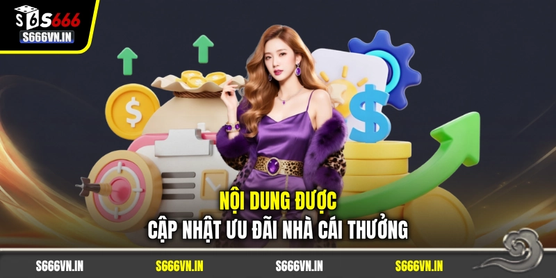 Nội dung được cập nhật ưu đãi nhà cái thưởng