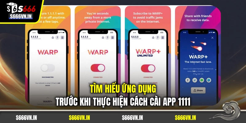 Tìm hiểu ứng dụng trước khi thực hiện cách cài app 1111